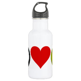 FriedensLiebe-Tennis Trinkflasche