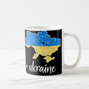 FRIEDENSLIEBE UKRAINE BLAUE YELLOW KAFFEETASSE