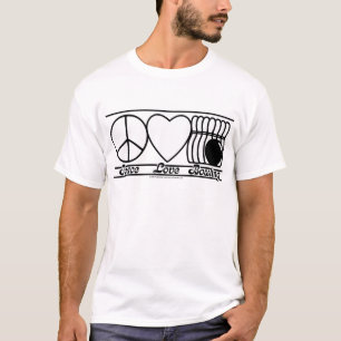 FriedensLiebe und -Bowling T-Shirt
