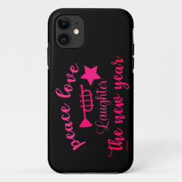 FRIEDENSLIEBE UND LAUGHER IM NEUEN JAHR Case-Mate iPhone HÜLLE