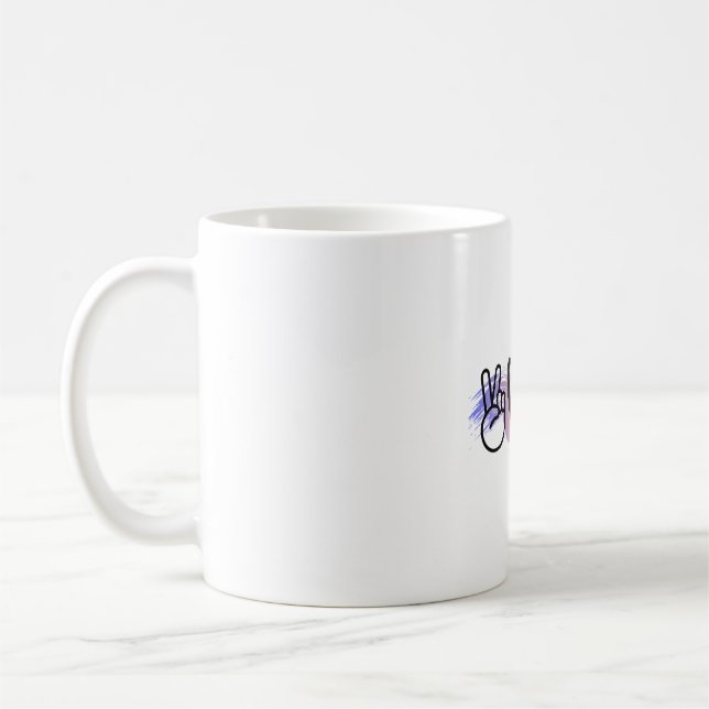 Friedensliebe Vögel Vogelbeobachtung Kaffeetasse (Links)