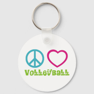 FriedensLiebe-Volleyball Schlüsselanhänger