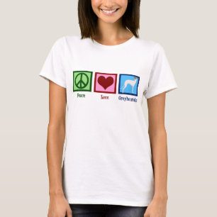FriedensLiebe-Windhund-Frauen T-Shirt
