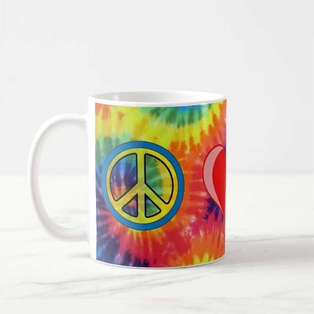 FriedensLiebe-Windhund Kaffeetasse (Links)