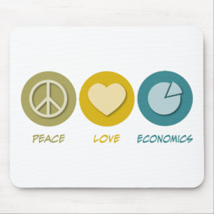FriedensLiebe-Wirtschaft Mousepad