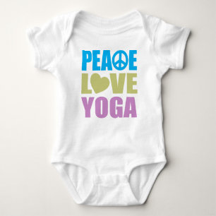 FriedensLiebe-Yoga Baby Strampler