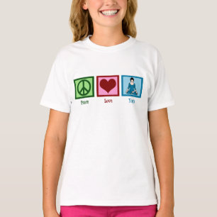 FriedensLiebe-Yoga T-Shirt