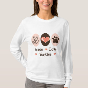 FriedensLiebe Yorkies Hoodie T-Shirt