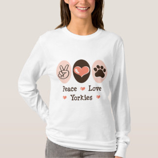 FriedensLiebe Yorkies Hoodie T-Shirt