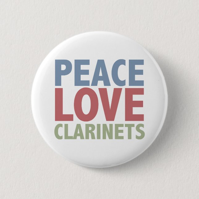 FriedensLiebeClarinets Button (Vorderseite)