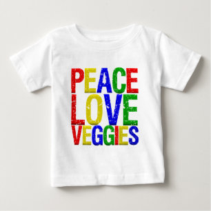 FriedensLiebeVeggies Baby T-shirt