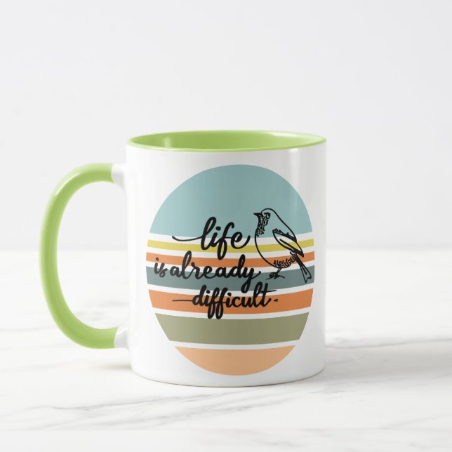 Friedenslösung für den Krieg Tasse (Links)