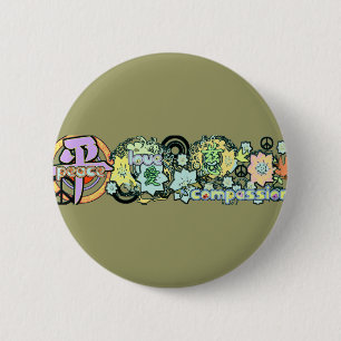 Friedensmitfühlung Button