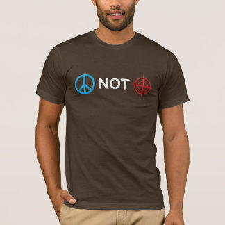 Friedensnicht Gewehr-Anblick T-Shirt