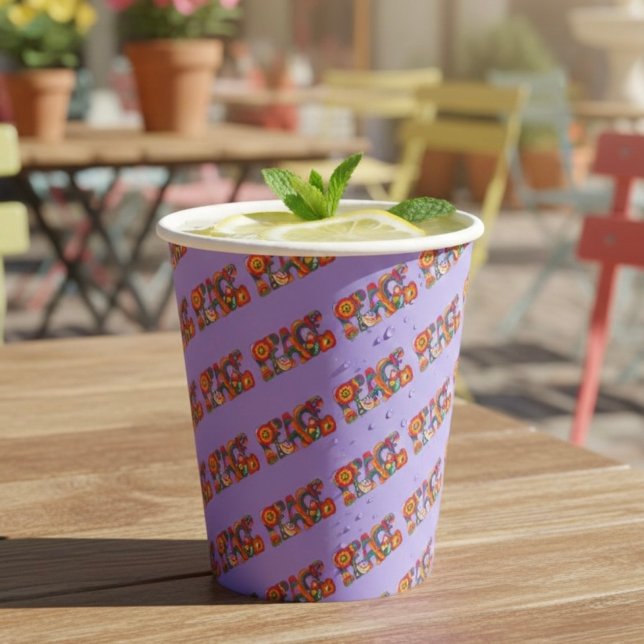 Friedenspapiere Pappbecher (Von Creator hochgeladen)