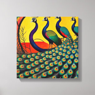 Friedensparade Leinwanddruck