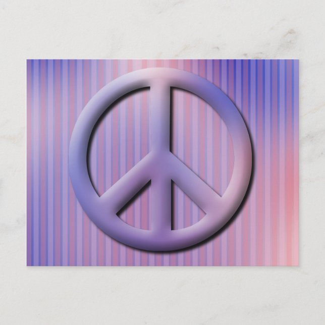 Friedenspostkarte Postkarte (Vorderseite)