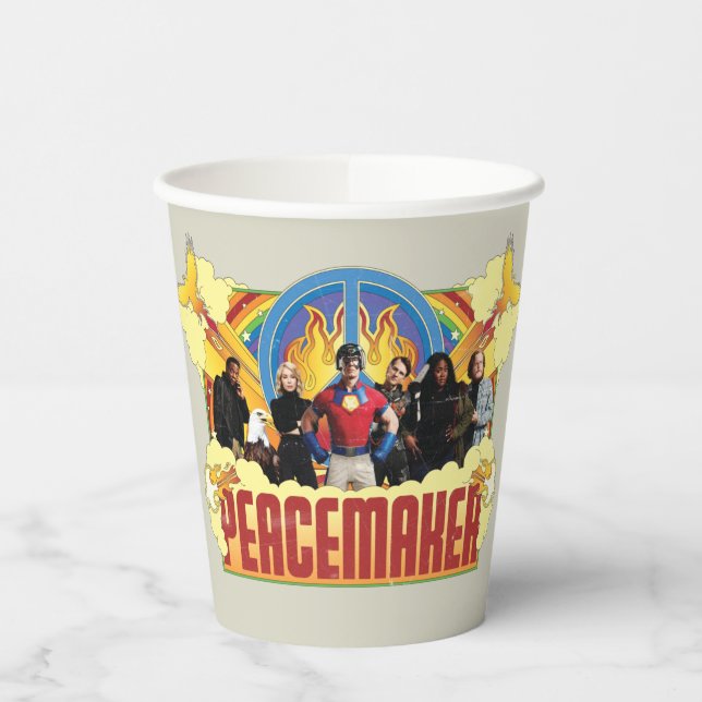 Friedensstifter Pappbecher (Links)