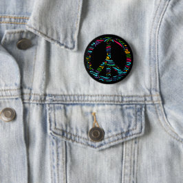 Friedenssymbol Button