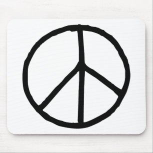 Friedenssymbol Mousepad