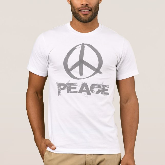 Friedenssymbol T-Shirt (Vorderseite)