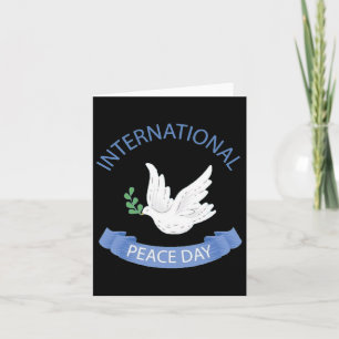 Friedenstag auf Erden Internationaler Friedenstag Karte