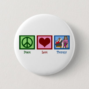 Friedenstherapie Liebe Button