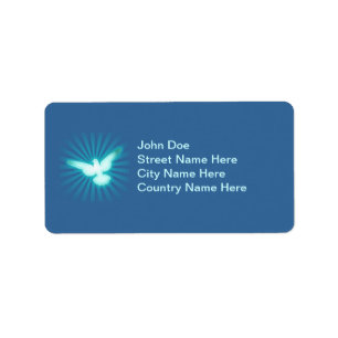 Friedenstruppe Adressaufkleber