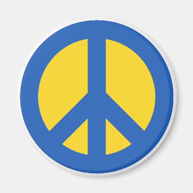 FriedensUkraine Magnet (Vorne)