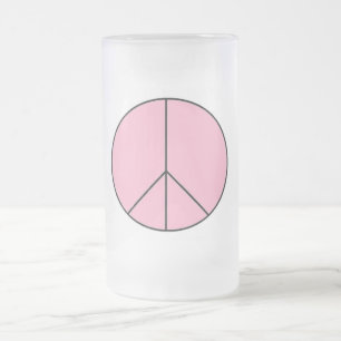 FRIEDENSUNTERZEICHNUNG MATTGLAS BIERGLAS