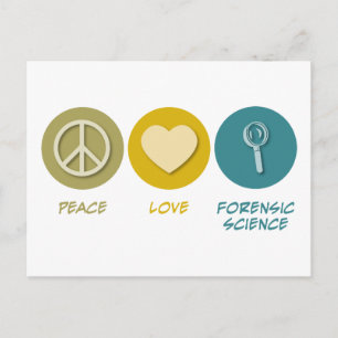 Friedenswissenschaft Liebe Postkarte