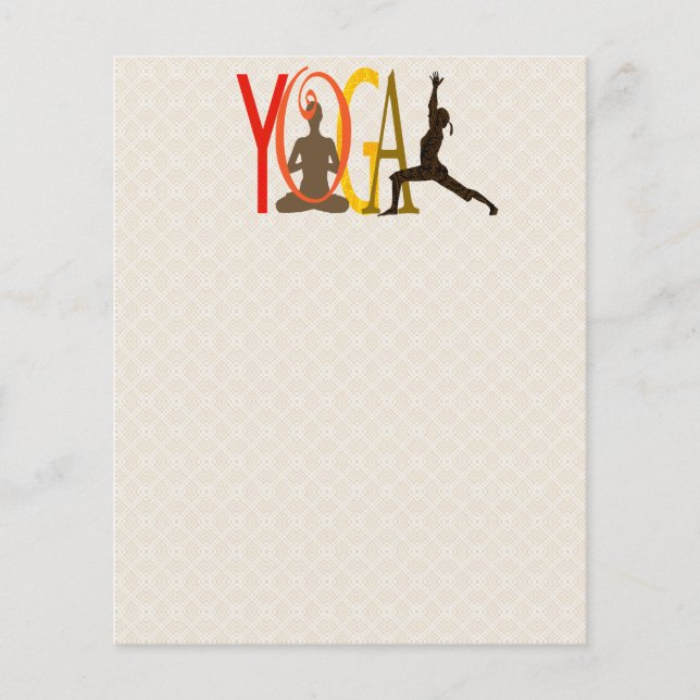 Friedensyoga benennen flyer (Vorne)