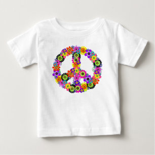 Friedenszeichen Baby T-shirt