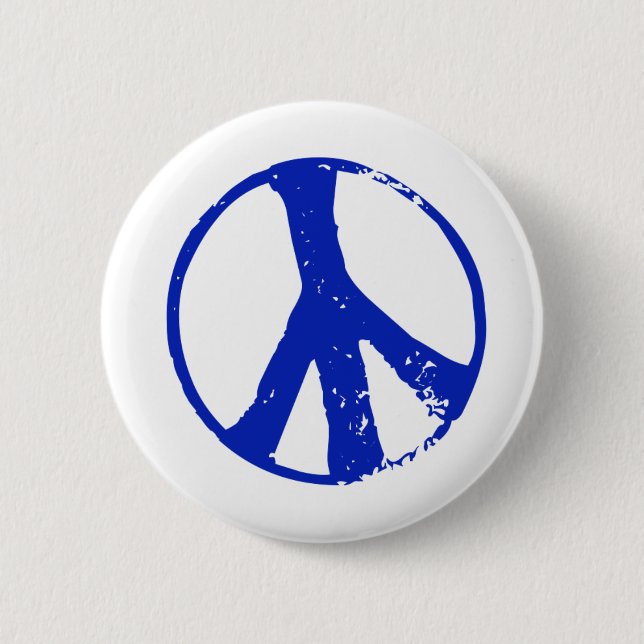 Friedenszeichen Button (Vorderseite)