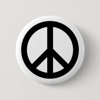 Friedenszeichen Button