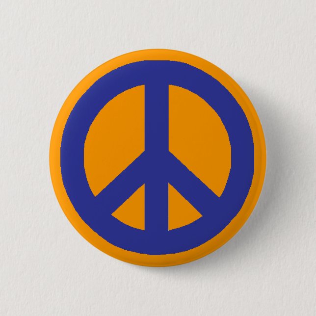 Friedenszeichen Button (Vorderseite)