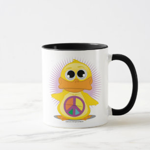 Friedenszeichen-Ente Tasse
