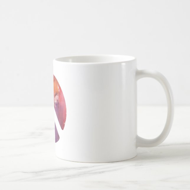 Friedenszeichen Kaffeetasse (Rechts)