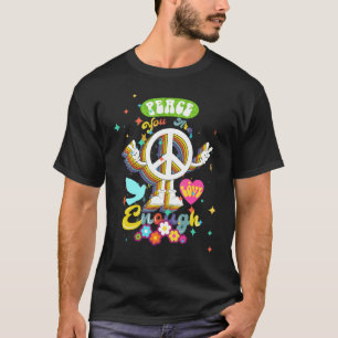 Friedenszeichen-Liebe 60er 70er Cooler 60er 70er H T-Shirt
