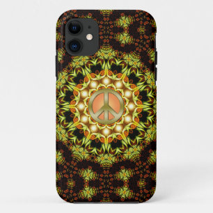 Friedenszeichen-Natur-Energie iPhone 5 Fall iPhone 11 Hülle