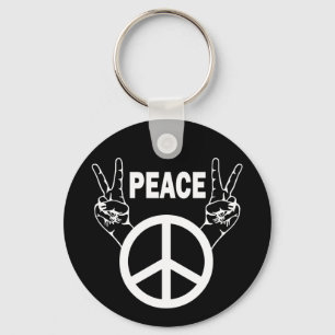 FRIEDENSZEICHEN SCHLÜSSELANHÄNGER