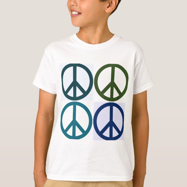 Friedenszeichen T-Shirt (Vorderseite)