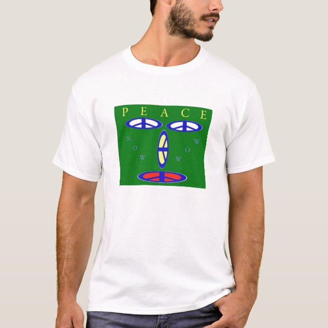 Friedenszeichen T-Shirt (Vorderseite)