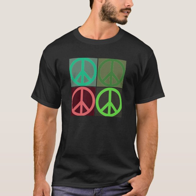 Friedenszeichen T-Shirt (Vorderseite)
