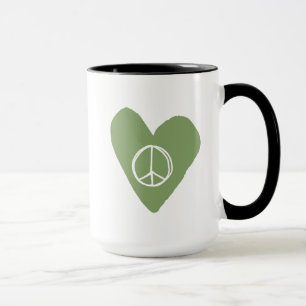 Friedenszeichen Tasse