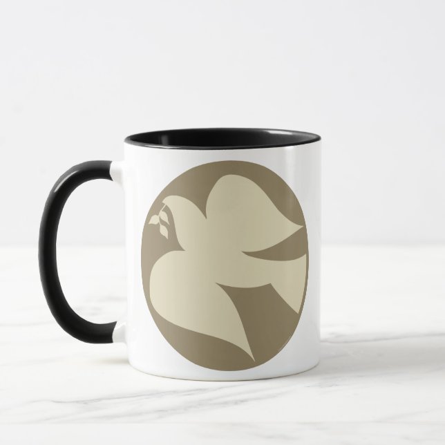 Friedenszeichen Tasse (Links)