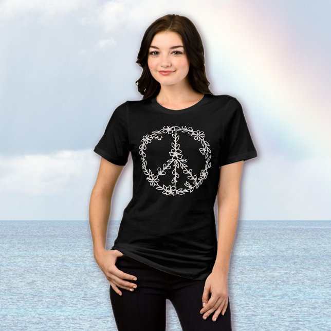 Friedenszeichen Tri-Blend Shirt (Von Creator hochgeladen)
