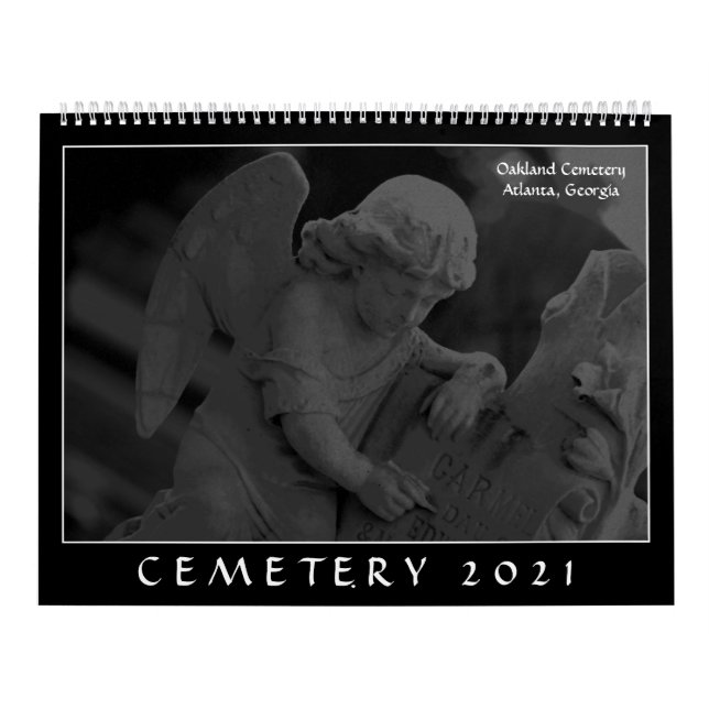 Friedhof 2021 (Oakland Friedhof, Atlanta, GA Kalender (Titelbild)