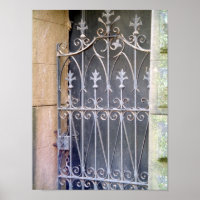 Friedhof Doors - Lilie Wrotish Iron