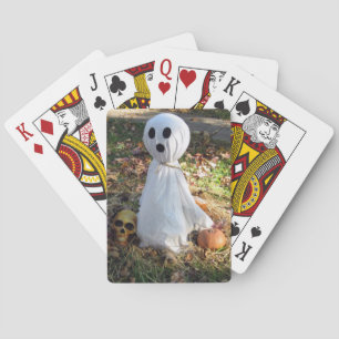 Friedhof, Geist & Kürbis Spielkarten